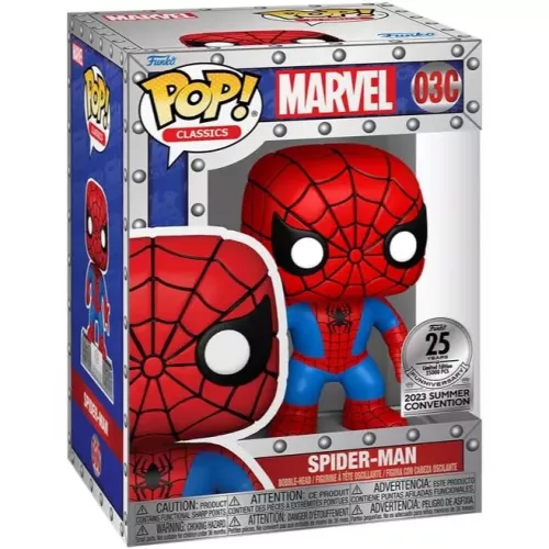 Funko Pop! Spider-Man 03C Marvel Classics Vinyl Figure Box