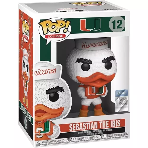 Funko Pop! Sebastian the Ibis #12 College Vinyl Figure Box