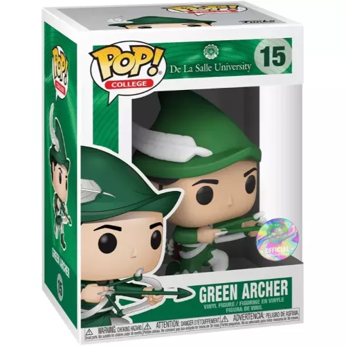 Funko Pop! Green Archer #15 De La Salle University Box
