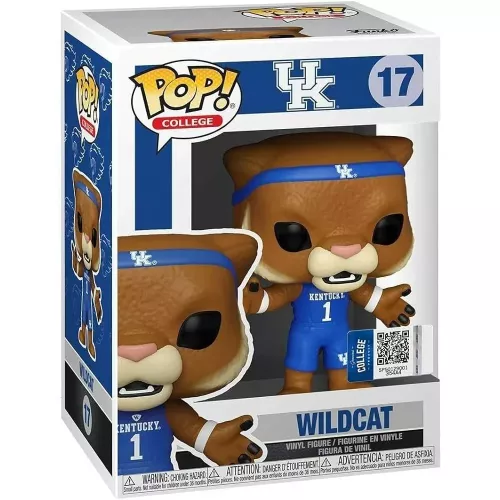 Funko Pop! Wildcat #17 UK College Vinyl Figure Box