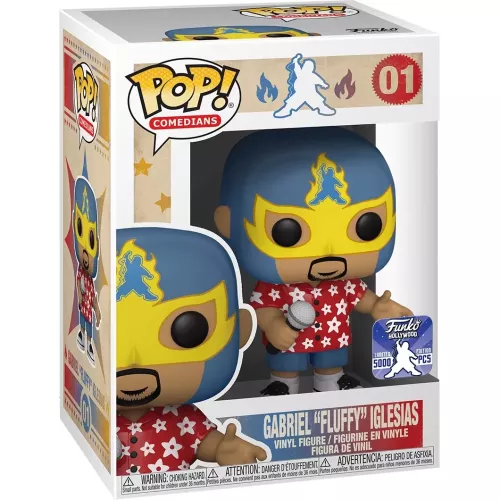 Funko Pop! Gabriel "Fluffy" Iglesias #01 Lucha Libre Box