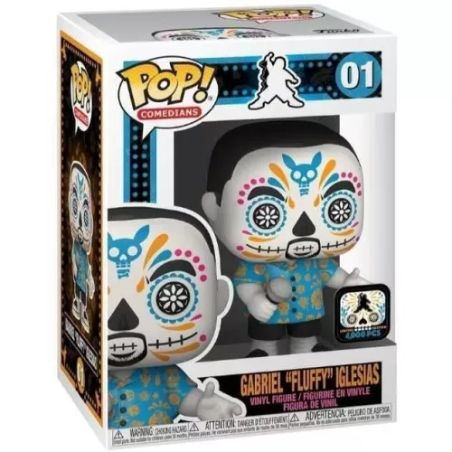 Funko Pop! Gabriel "Fluffy" Iglesias #01 Day of the Dead Box