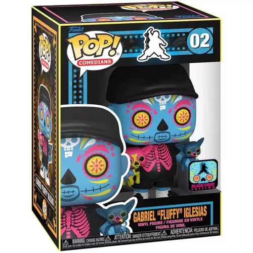 Funko Pop! Gabriel "Fluffy" Iglesias #02 Blacklight Box