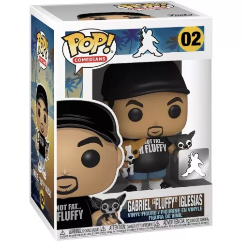 Funko Pop! Gabriel "Fluffy" Iglesias #02 Comedians Box