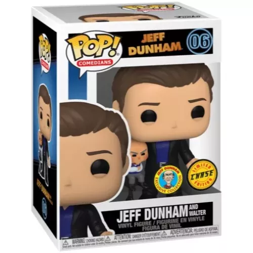 Funko Pop! Jeff Dunham and Walter #06 Chase Comedians Box