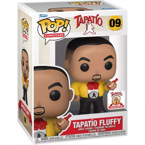 Funko Pop! Tapatío Fluffy #09 Comedians Vinyl Figure Box