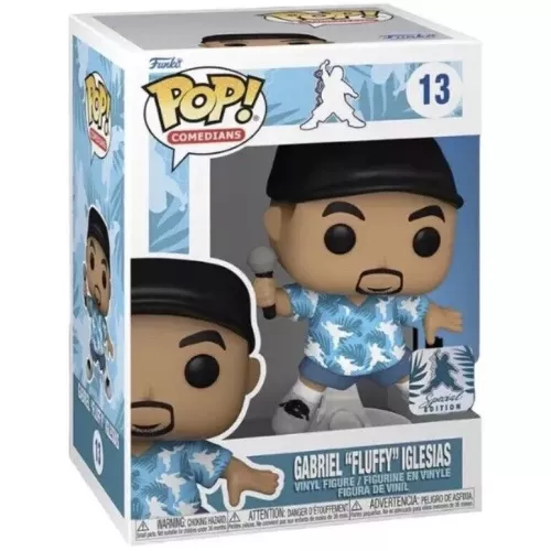Funko Pop! Gabriel "Fluffy" Iglesias #13 Comedians Box