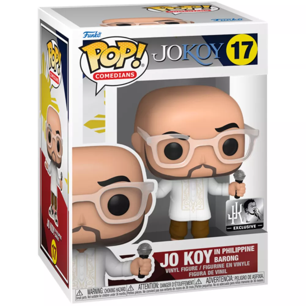 Jo Koy in Philippine Barong Box