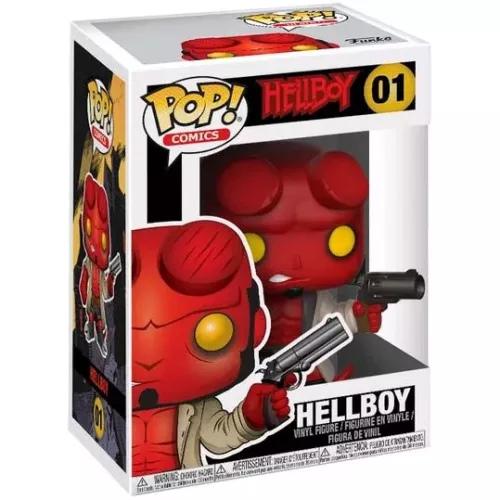 Funko Pop! Hellboy #01 Comics Vinyl Figure Box