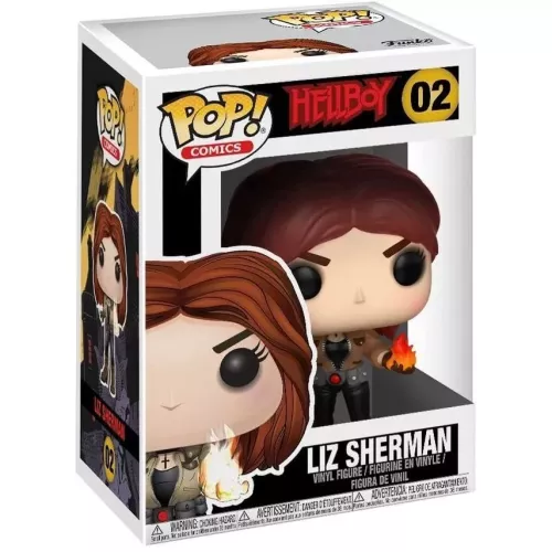 Funko Pop! Liz Sherman #02 Hellboy Comics Vinyl Figure Box