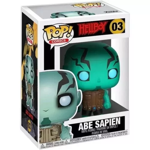 Funko Pop! Abe Sapien #03 Hellboy Comics Vinyl Figure Box