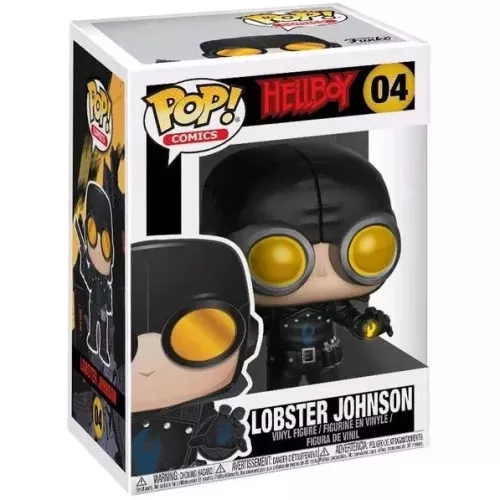 Funko Pop! Lobster Johnson #04 Hellboy Comics Vinyl Figure Box