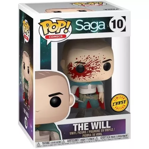 Funko Pop! The Will #10 Chase Bloody Saga Comics Vinyl Figure Box