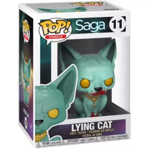 Funko Pop! Lying Cat #11 Bloody Saga Comics Vinyl Figure Box