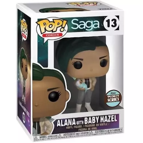 Funko Pop! Alana with Baby Hazel #13 Saga Comics Vinyl Figure Box
