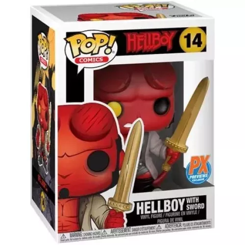 Funko Pop! HellBoy with Sword #14 Comics Vinyl Figure Box