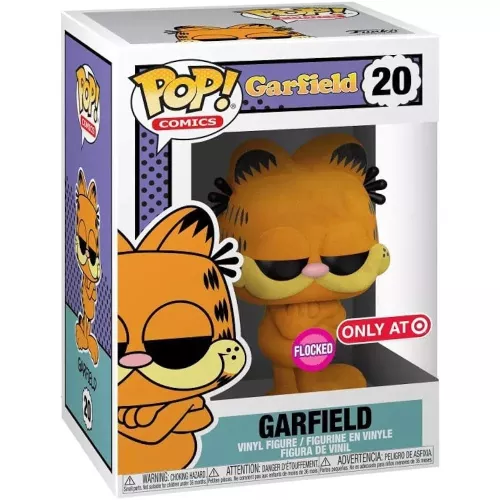 Funko Pop! Garfield #20 Flocked Comics Vinyl Figure Box