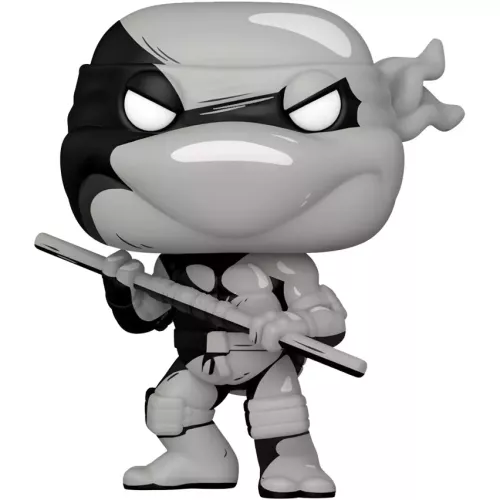 Funko Pop! Donatello #33 Chase Black and White Nickelodeon Eastman and Laird's Teenage Mutant Ninja Turtles