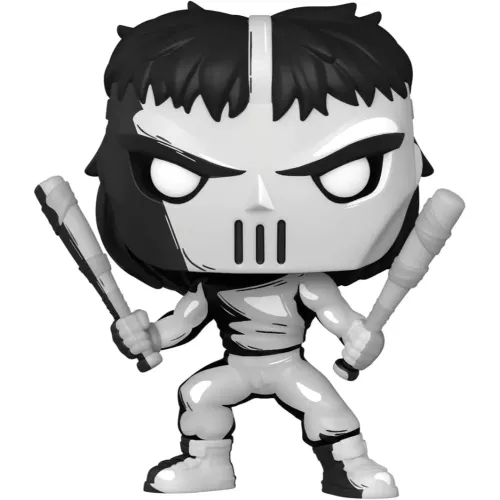 Funko Pop! Casey Jones #36 Chase Black and White Nickelodeon Eastman and Laird's Teenage Mutant Ninja Turtles