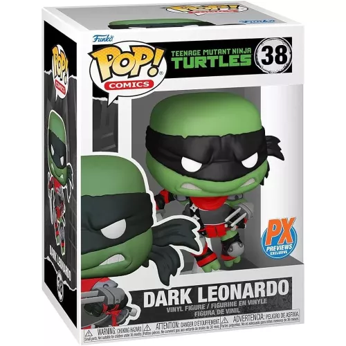 Funko Pop! Dark Leonardo #38 Teenage Mutant Ninja Turtles Box