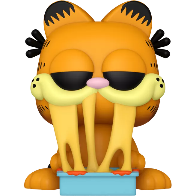 Garfield with Lasagna