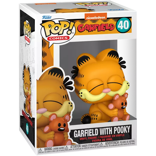 Garfield with Pooky Box