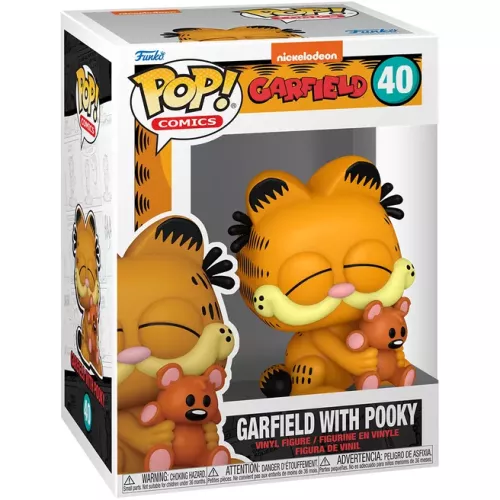 Funko Pop! Garfield with Pooky #40 Nickelodeon Garfield Box