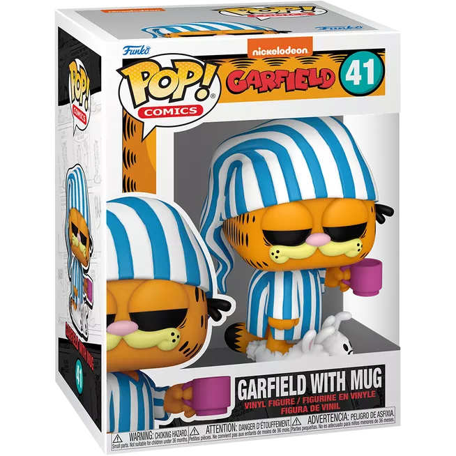 Garfield with Mug Box
