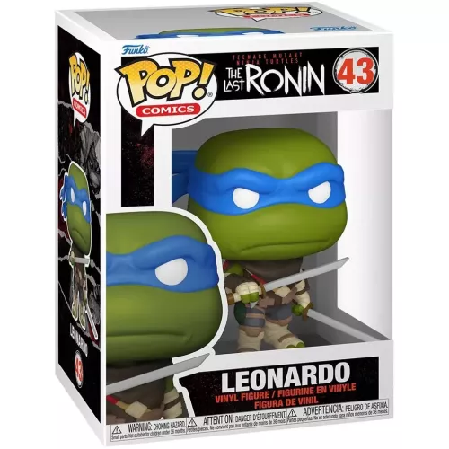 Funko Pop! Leonardo #43 Teenage Mutant Ninja Turtles The Last Ronin Box