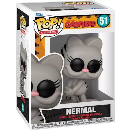 Funko Pop! Nermal #51 Nickelodeon Garfield Comics Vinyl Figure Box