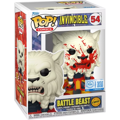 Funko Pop! Battle Beast #54 Chase Bloody Invincible Box