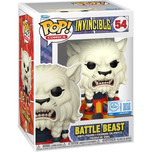 Funko Pop! Battle Beast #54 Invincible Comics Vinyl Figure Box