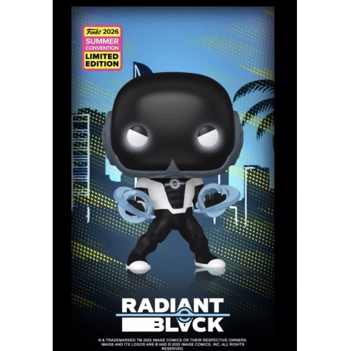 Funko Pop! Radiant Black Comics Vinyl Figure Box