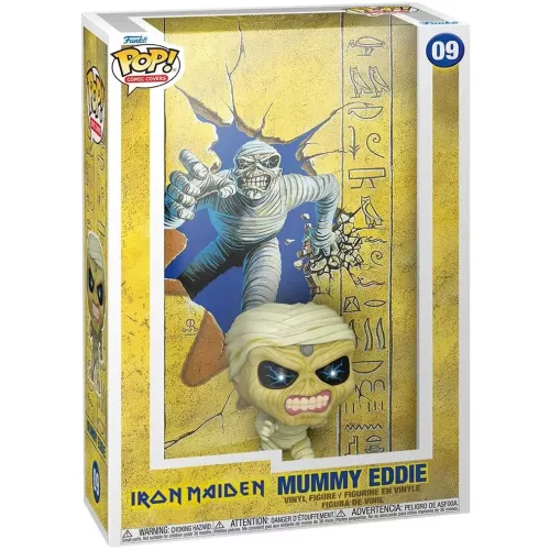 Funko Pop! Mummy Eddie #09 Iron Maiden Comic Covers Box