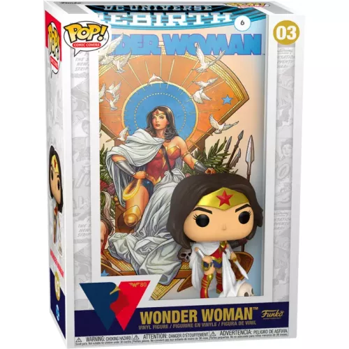 Funko Pop! Wonder Woman #03 W8nder W0man Comic Covers DC Box