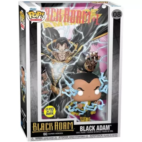 Funko Pop! Black Adam #08 Glows in the Dark Black Adam DC Super Heroes Box