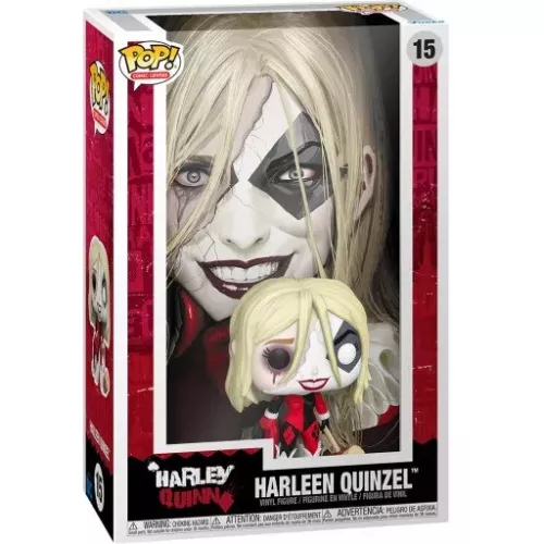 Funko Pop! Harleen Quinzel #15 Harley Quinn Comic Covers DC Box
