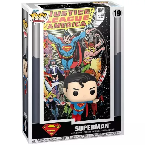 Funko Pop! Superman #19 Comic Covers DC Vinyl Figure Box