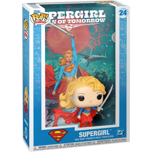 Funko Pop! Supergirl #24 Woman of Tomorrow Comic Covers DC Box
