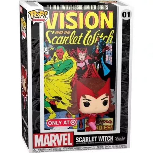 Funko Pop! Scarlet Witch #01 Marvel Comic Covers Marvel Box