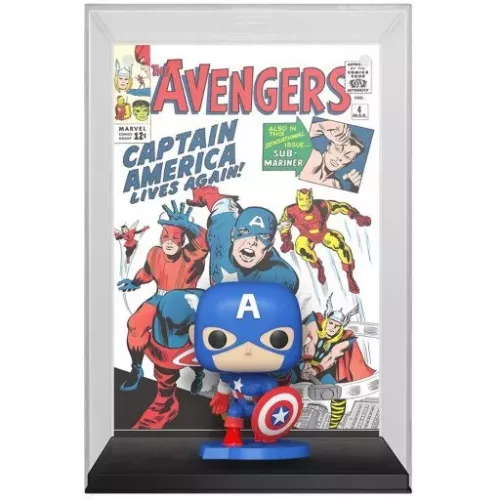 Funko Pop! Captain America #27 Marvel Comic Covers Marvel