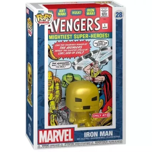 Funko Pop! Iron Man #28 Marvel Comic Covers Marvel Box