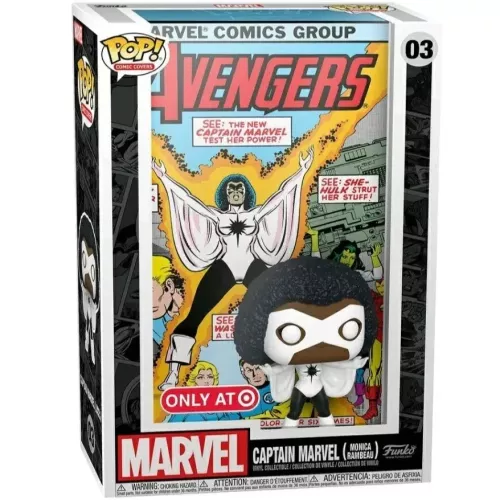Funko Pop! Captain Marvel (Monica Rambeau) #03 Comic Covers Marvel Box