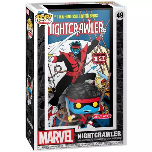 Funko Pop! Nightcrawler #49 Marvel Comic Covers Marvel Box