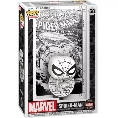 Funko Pop! Spider-Man #58 Marvel Comic Covers Marvel Box