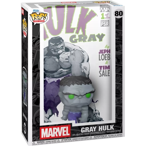Funko Pop! Gray Hulk #80 Marvel Comic Covers Marvel Box
