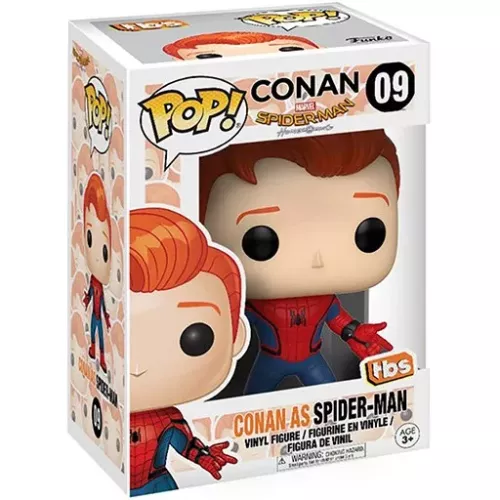 Funko Pop! Conan as Spider-Man #09 Conan Marvel Spider-Man Homecoming Box