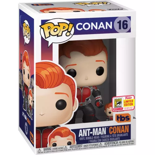 Funko Pop! Conan As Ant-Man #16 with Mini-Conan Conan Marvel Ant-Man and the Wasp Box
