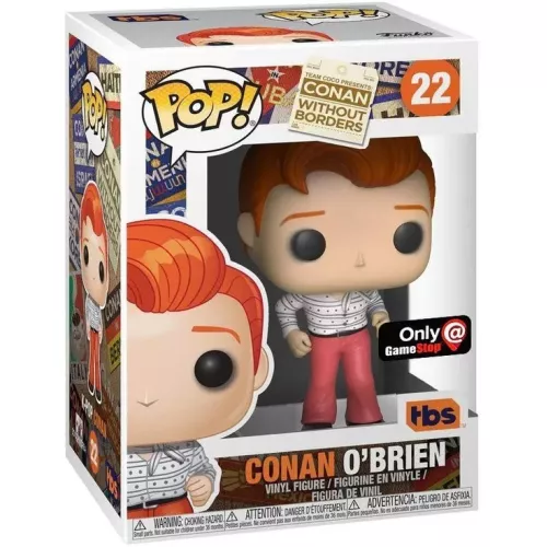 Funko Pop! Conan O'Brien #22 K-Pop Conan without Borders Box