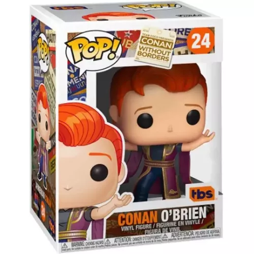 Funko Pop! Conan O'Brien #24 Armenian Folk Dancer Conan without Borders Box